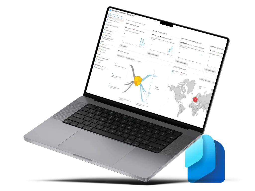 nuvatech - Cyber Security - Mockup Laptop
