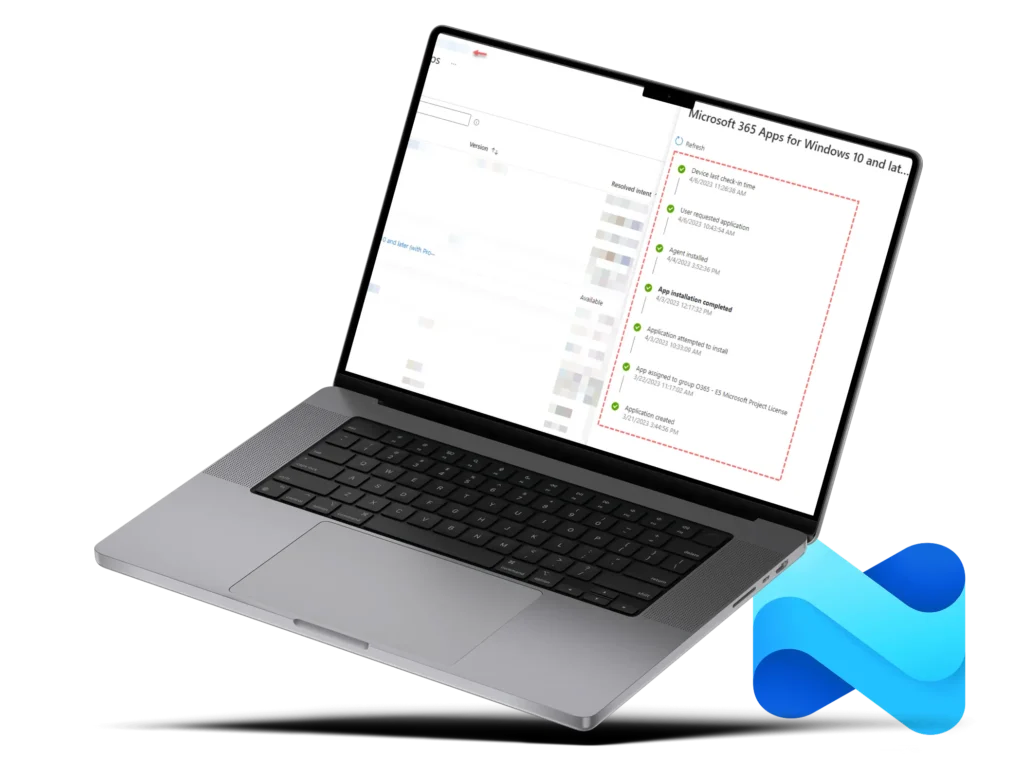 nuvatech - Package Factory​ - Mockup Laptop